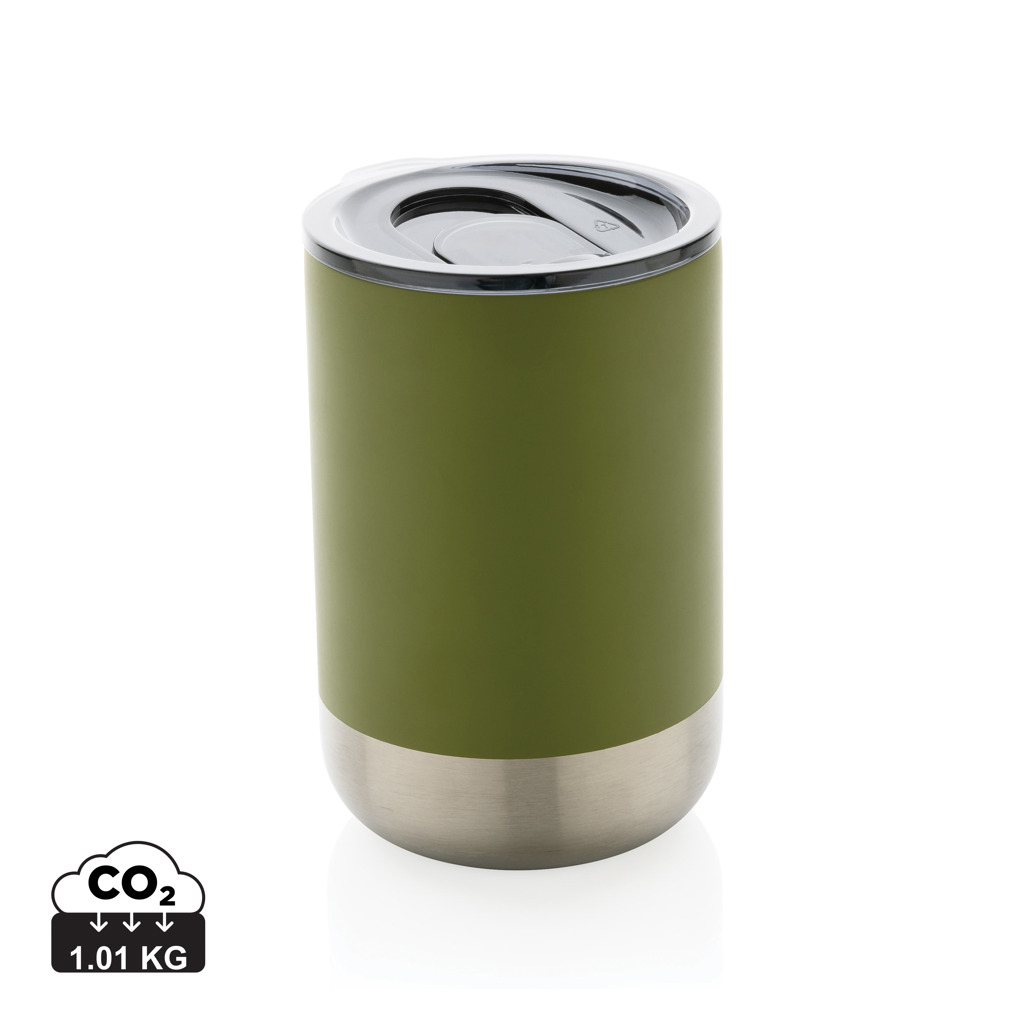 Mug 360 ml à personnaliser en inox recyclé Vert 